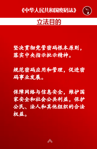 H5丨关系你我！《密码法》的这些要点你要知道