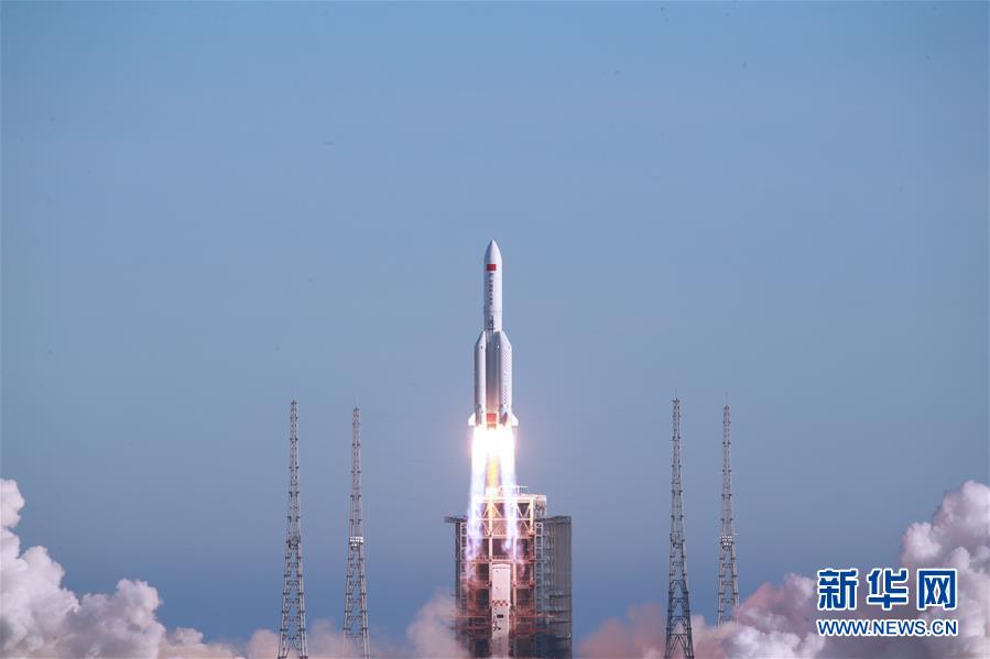 （图文互动）（2）长征五号B运载火箭首飞成功 我国载人航天工程“第三步”任务开启