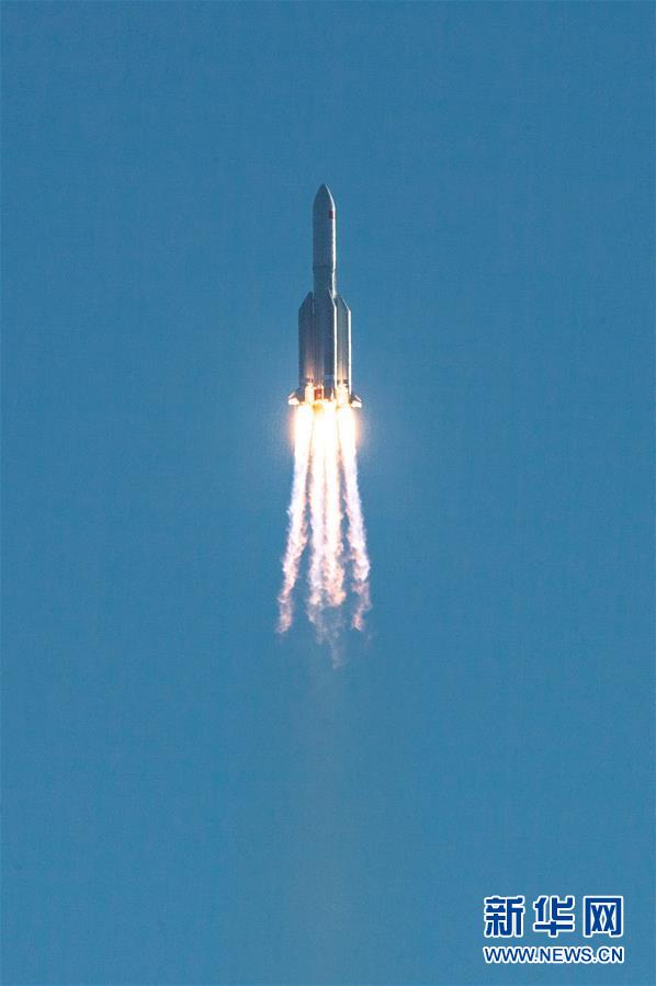 （图文互动）（7）长征五号B运载火箭首飞成功 我国载人航天工程“第三步”任务开启