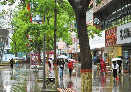 甘肃省迎来今年第一场透雨 对缓解目前干旱非常有利