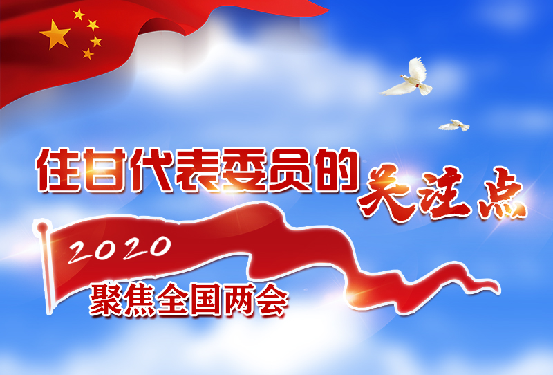 2020全国两会|住甘全国代表委员的关注点