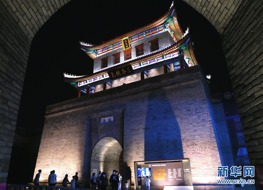 #（社会）（1）山东即墨：夏夜古城绽魅力