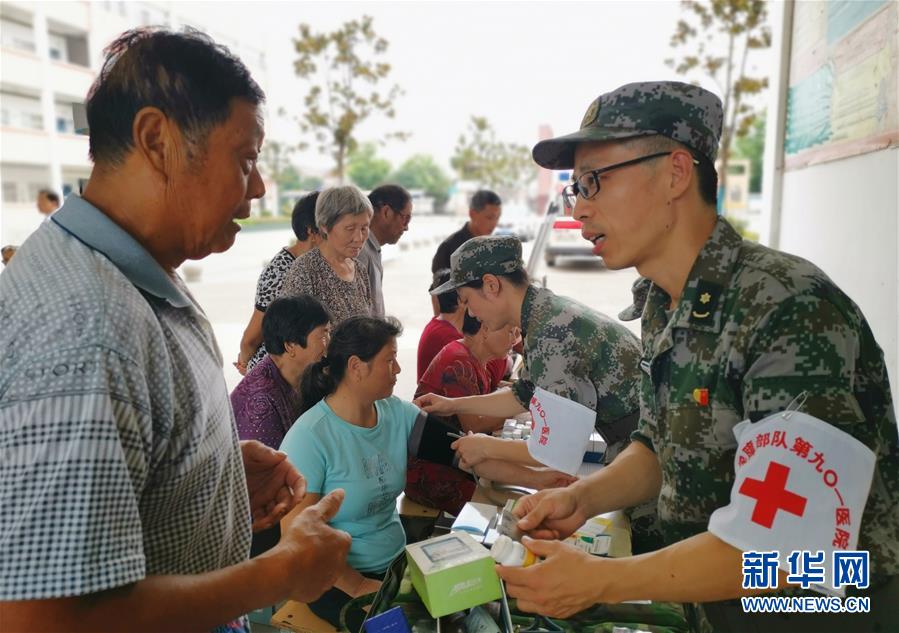 （防汛抗洪·一线人物·图文互动）（1）抗洪官兵健康的“贴心管家”——记联勤保障部队第901医院药师王伟迪