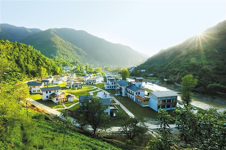 陇南市康县朱家沟村 茶马古道的诗意村落