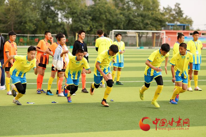 2020年甘肃省青少年校园足球夏令营在榆中开营