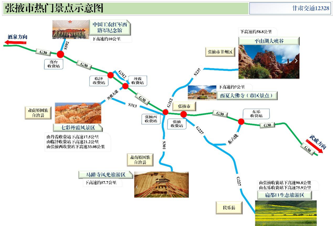 2020年国庆、中秋双节甘肃省公路出行指南