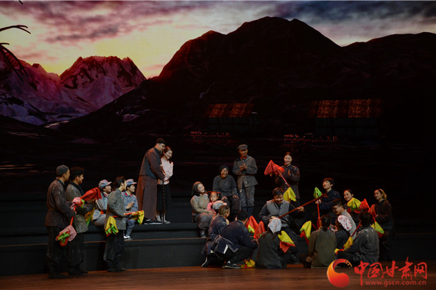 献礼建党100周年 红色音乐剧《焉支花开》在金昌市首演获赞