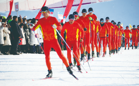 全國大眾冰雪季甘肅啟動儀式在蘭州新區舉行