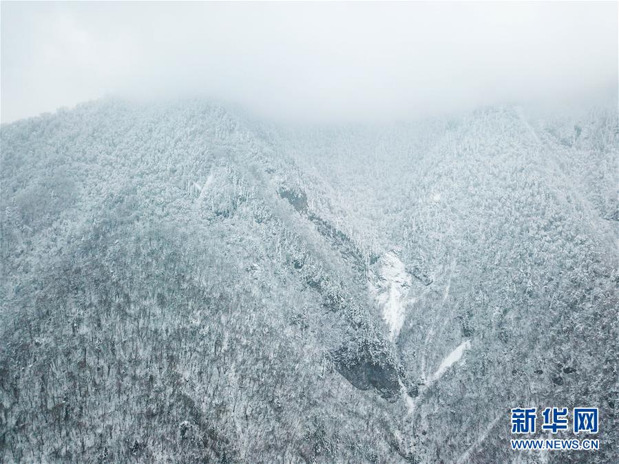 （环境）（5）银装素裹官鹅沟