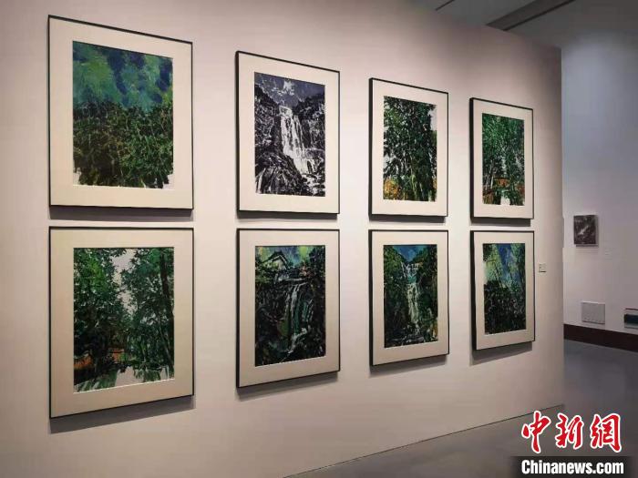 展览现场。 童笑雨 摄 展览现场。 童笑雨 摄