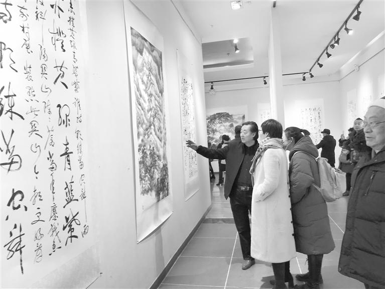 顾军·张巨鸿毛主席诗词书画展12月28日开展