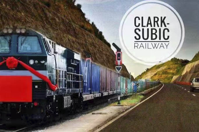中菲签署苏比克至克拉克铁路项目商务合同。中国驻菲律宾大使馆供图