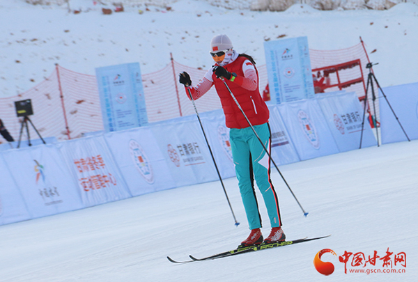 全国越野滑雪锦标赛在甘肃白银开赛（图）