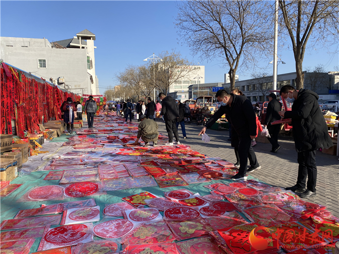 【网络中国节·春节】武威街头年味浓