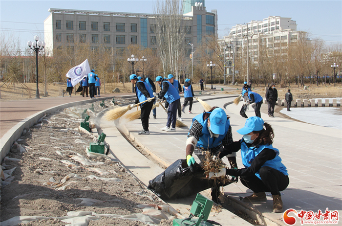 甘肃省疏勒河流域水资源局开展学雷锋日志愿服务活动