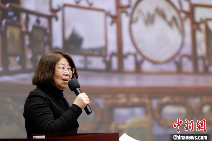 故宫博物院副院长赵国英 盛佳鹏 摄 故宫博物院副院长赵国英 盛佳鹏 摄