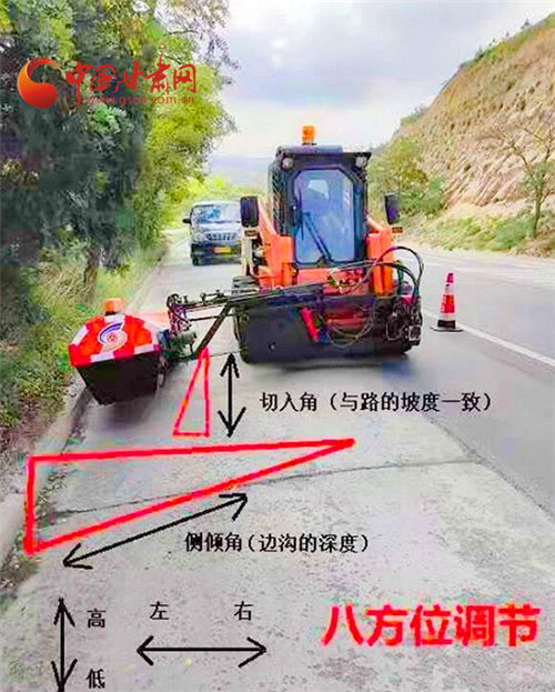 一车四专利 榆中公路段这辆最牛清扫车长这样