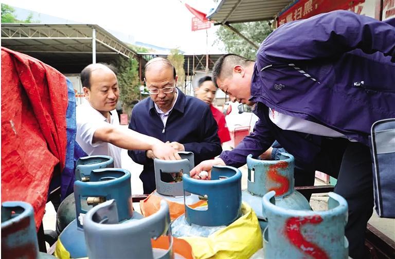 兰州市开展气瓶安全隐患排查对安全问题坚决“零容忍”