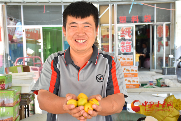 【厚道甘肃 地道甘味】酒泉敦煌：李广杏熟了 让快递送“甜美”到你家