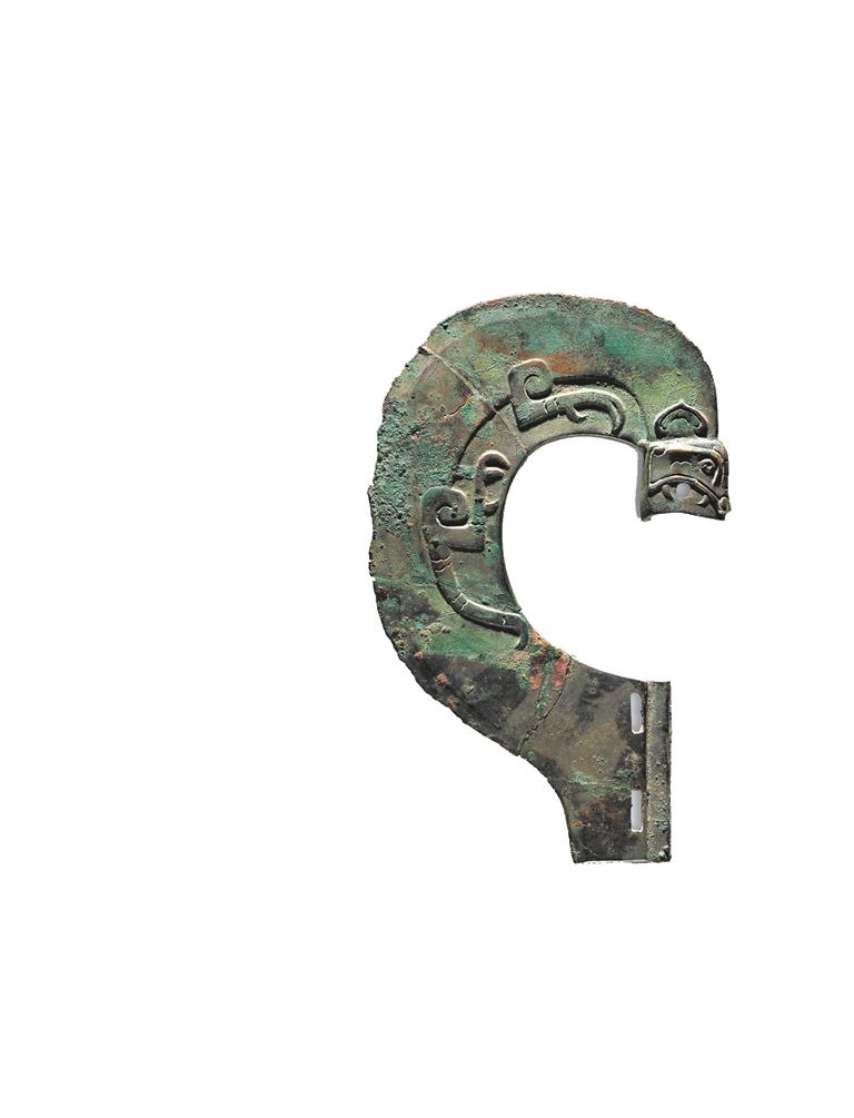 钺脑门上雕刻着“王”字冷兵器时代的华丽存在
