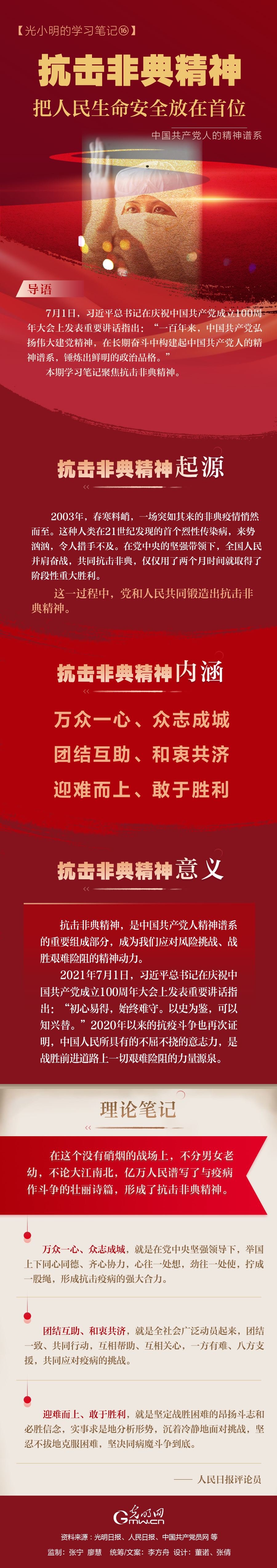 【光小明的学习笔记？】抗击非典精神：把人民生命安全放在首位