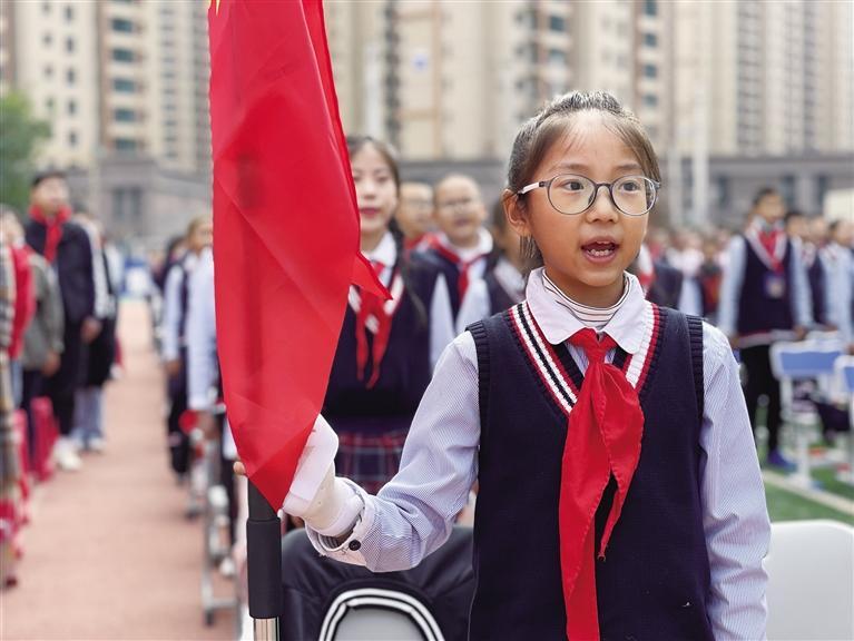  “请党放心 强国有我” 黄河少年争做先锋 兰州市举行纪念中国少年先锋队建队72周年主题队日活动