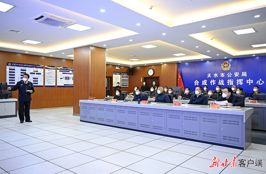尹弘在天水市调研督导疫情防控工作6