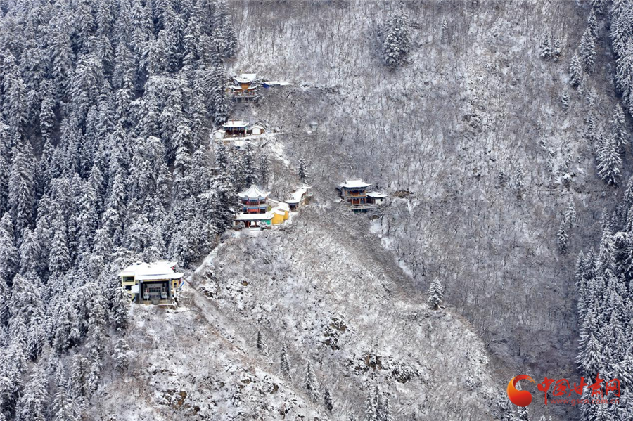 【陇拍客】兰州榆中：雪落兴隆山 满眼皆童话