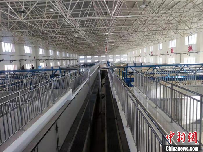 图为引洮济合供水工程建成的水厂。(资料图) 甘肃省水利厅供图 图为引洮济合供水工程建成的水厂。(资料图) 甘肃省水利厅供图