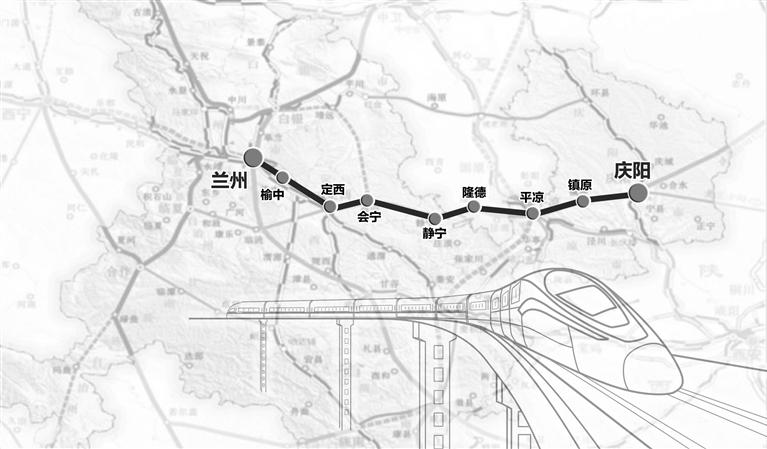 “十四五”期间甘肃省将加快修建铁路步伐 通动车后 兰州到庆阳只需2.5小时