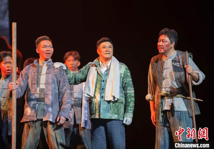 歌剧《鸾峰桥》福建大剧院首演 讲述摆脱贫困的“下党故事”