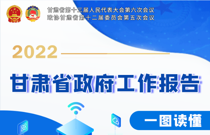 【2022甘肃两会·长图】2022年省政府工作报告出炉 这些干货与你我息息相关