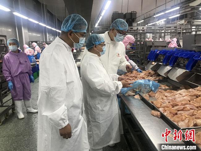 图为平凉海关工作人员赴辖区企业调研。(资料图) 兰州海关供图 图为平凉海关工作人员赴辖区企业调研。(资料图) 兰州海关供图