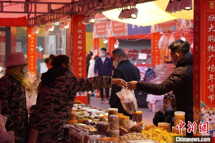 甘肃“农特产品”搭车“年货节”花样促销添“年味”