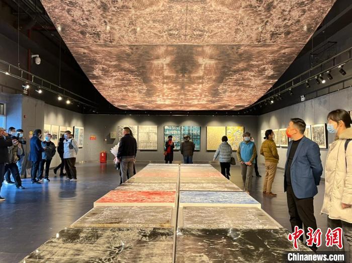 展覽現場 王堅 攝 展覽現場 王堅 攝