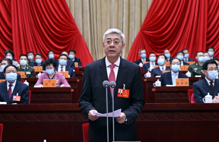 甘肃省第十三届人民代表大会第六次会议隆重开幕