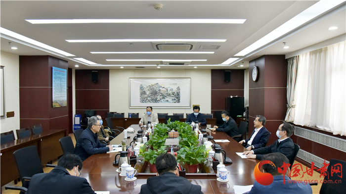 甘肃省文旅厅与省文联就举办第六届敦煌文博会有关活动进行座谈