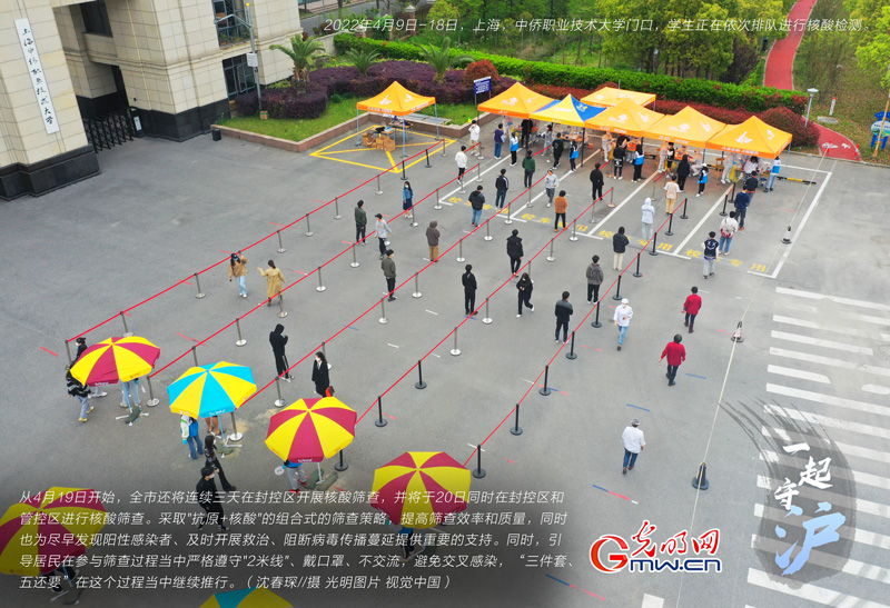 一起守“沪”|提高筛查效率!上海连续三天在封控区开展核酸筛查 一起守“沪”|提高筛查效率!上海连续三天在封控区开展核酸筛查