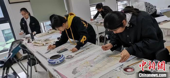 图为上课时的情景。 西北工业大学供图 图为上课时的情景。 西北工业大学供图