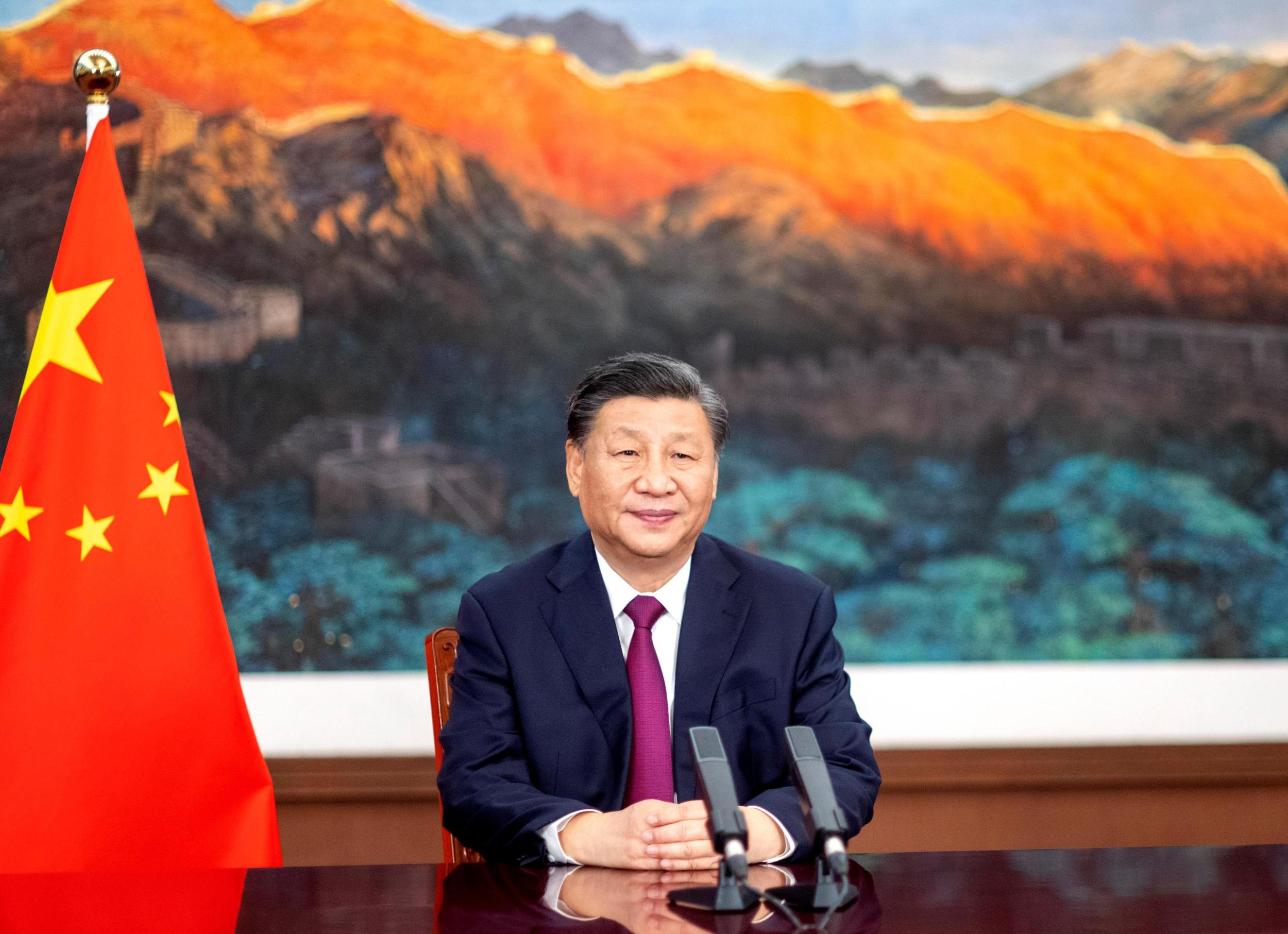 5月19日,国家主席习近平在金砖国家外长会晤开幕式上发表视频致辞。
