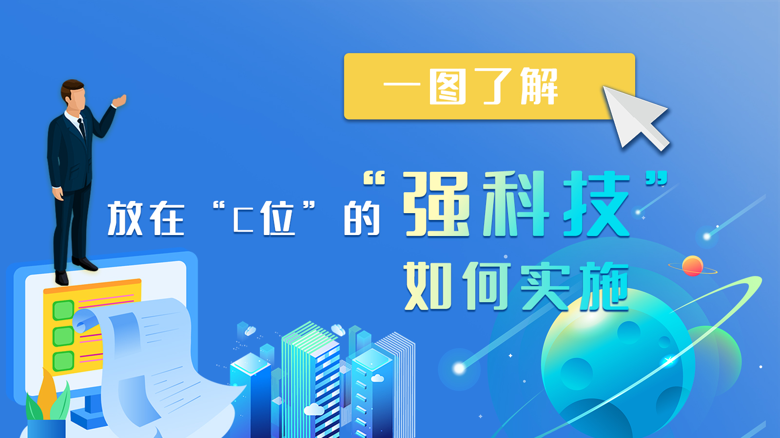一图了解放在“C位”的“强科技”如何实施