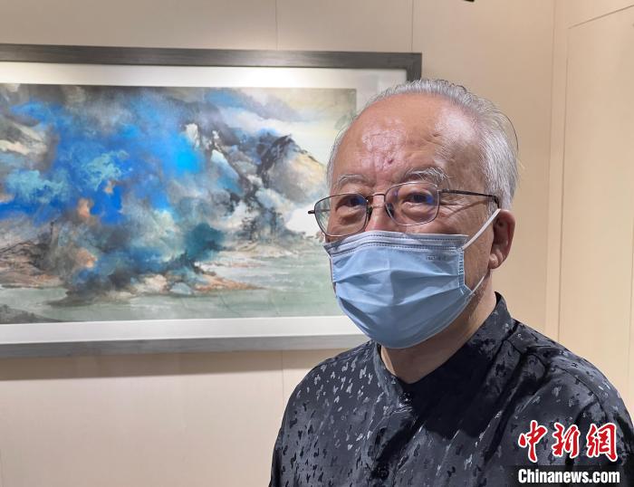 景山观德殿举办刘怀山画展传递古朴人文气息