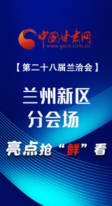 【第二十八届兰洽会】图解|兰州新区分会场 亮点抢“鲜”看