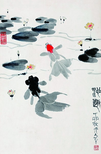 但替河山添彩色