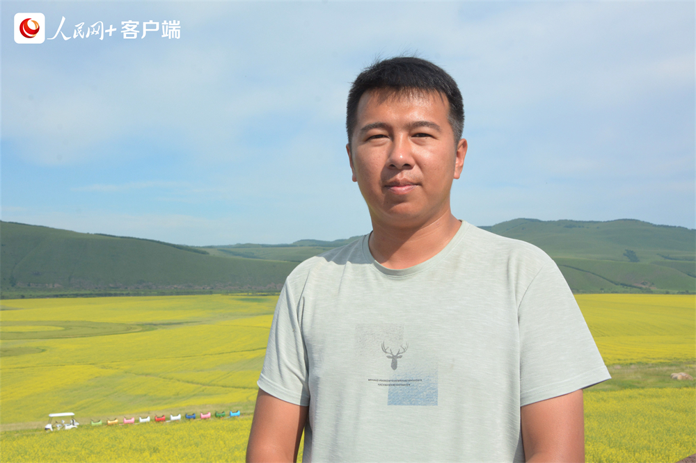 额尔古纳市奥洛契庄园副总经理申世宣。人民网孟丽媛摄 额尔古纳市奥洛契庄园副总经理申世宣。人民网孟丽媛摄