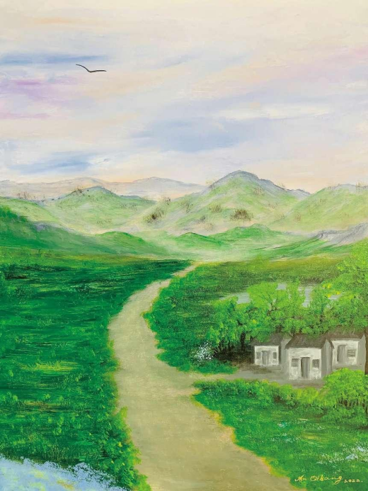 “思想的旋律·安奇帮艺术成就展”在中国国家画院举行
