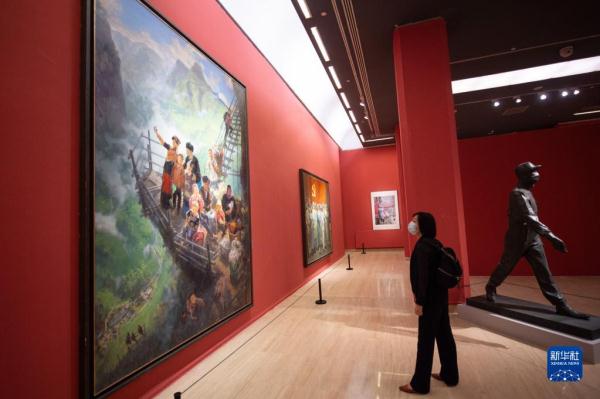 第十三届中国艺术节全国优秀美术作品展览举行 第十三届中国艺术节全国优秀美术作品展览举行