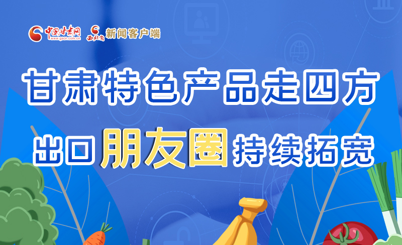 图解丨甘肃特色产品走四方 出口“朋友圈”持续拓宽