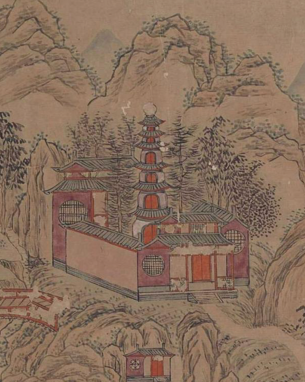 被台北故宫裁切的“黄河兰州浮桥图”，有多重要？