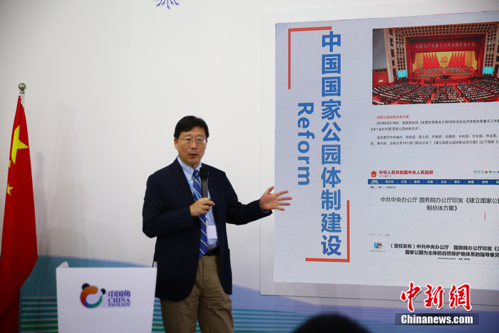 图为王毅在“气候传播与公众意识边会”上进行演讲。 <a target='_blank' data-cke-saved-href='/' href='/' >中新网</a>记者 陈天浩 摄 图为王毅在“气候传播与公众意识边会”上进行演讲。 <a target='_blank' data-cke-saved-href='/' href='/' >中新网</a>记者 陈天浩 摄